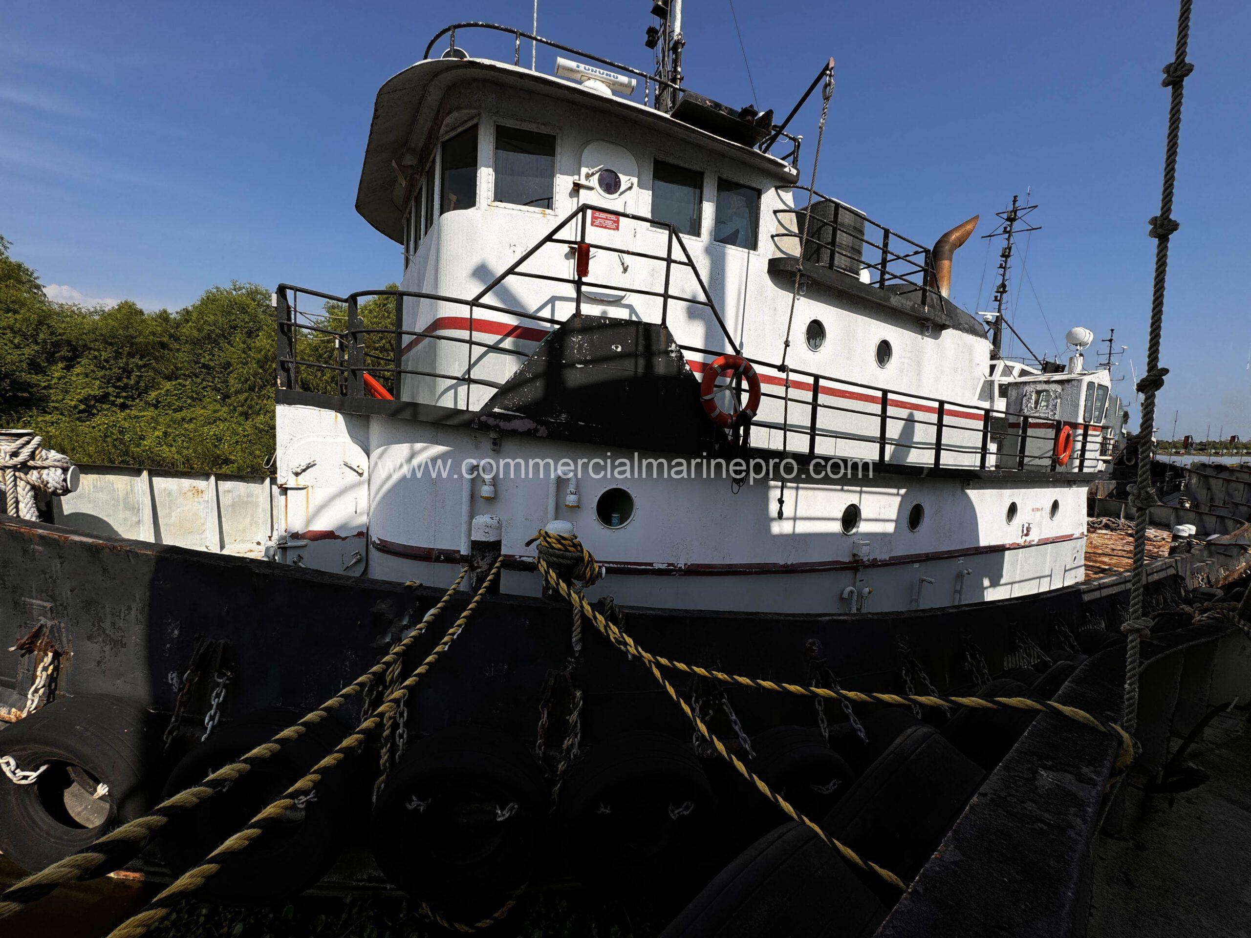 4200 HP Model Bow Tug - Built 1981
