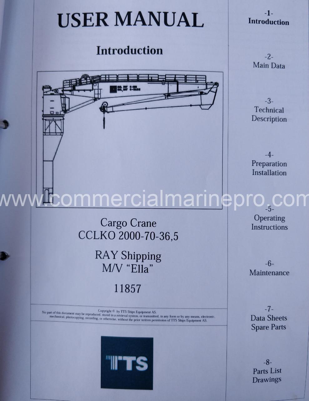 TTS Crane - 70 T - CCLKO_2000-70-36,5