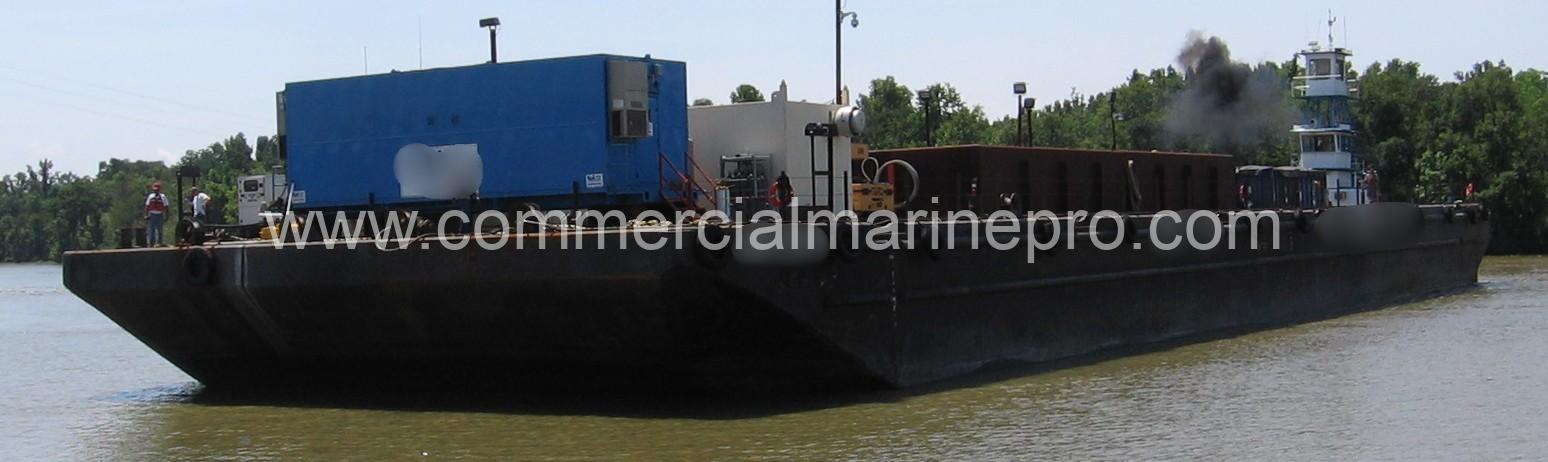 250' Ocean Deck Barge