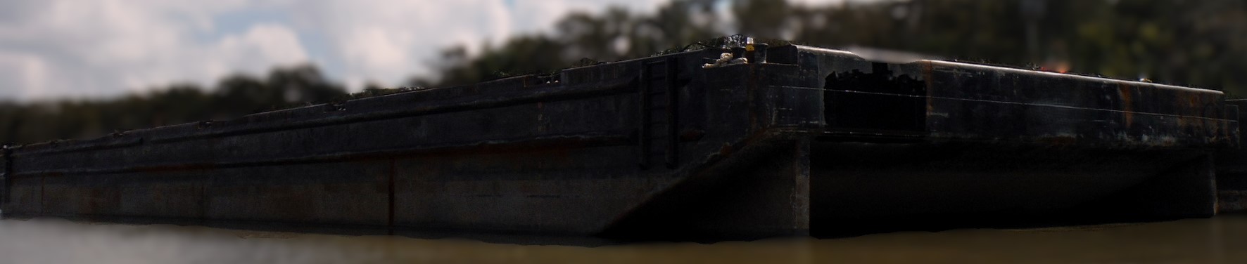 250' Ocean Deck Barge