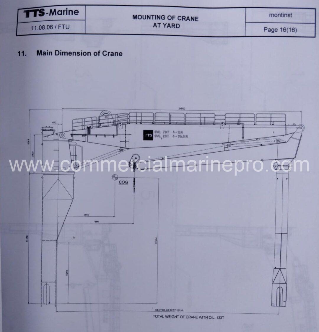 TTS Crane - 70 T - CCLKO_2000-70-36,5