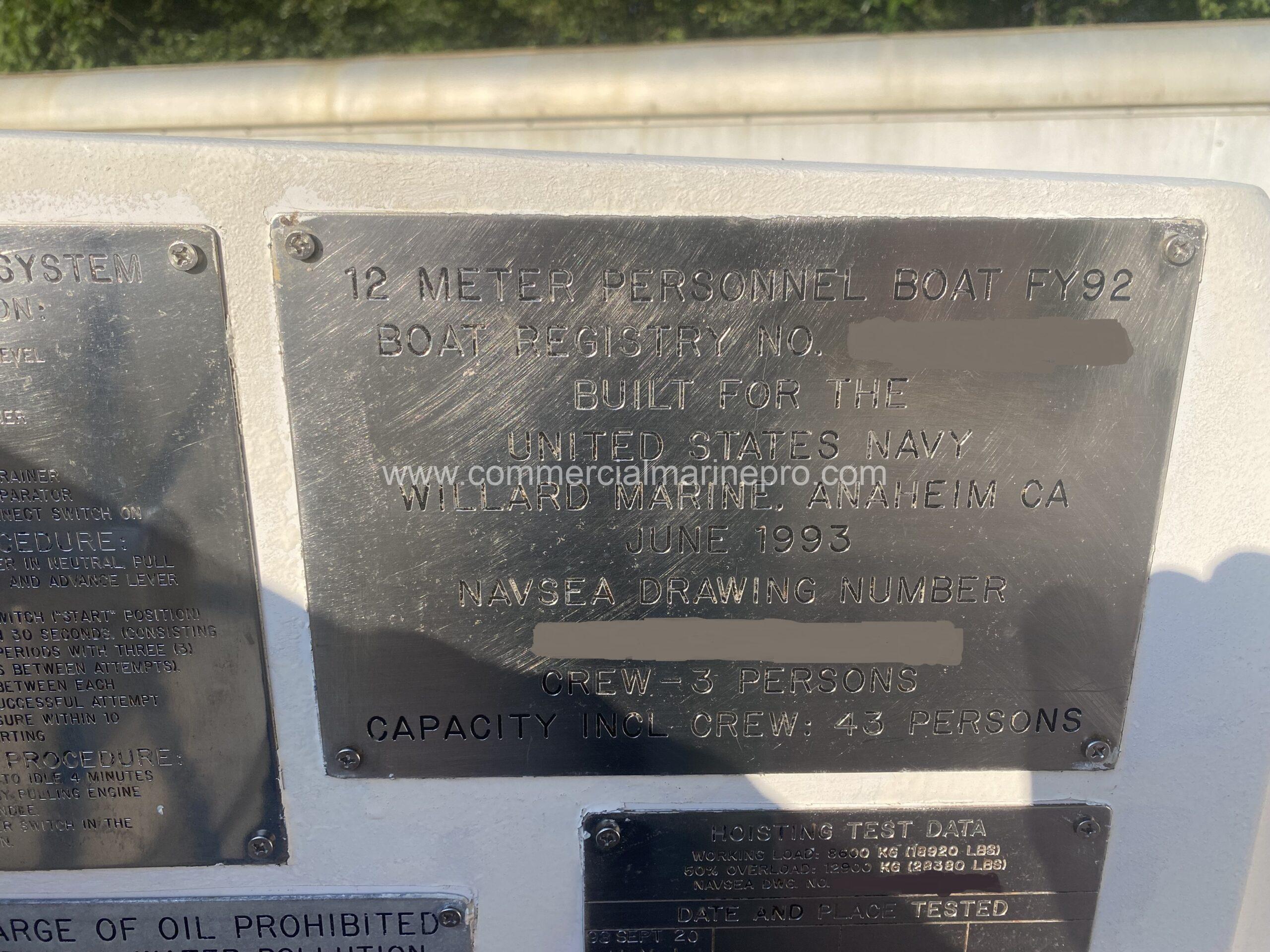 40' Personnel Crew Boat - Image 8