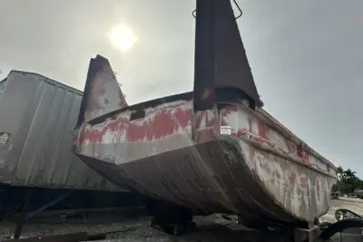 37' Steel Push Boat Hull