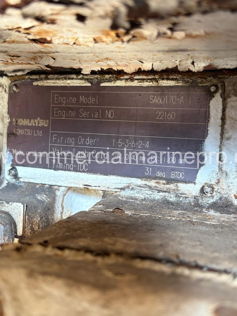 Pair Lugger 6170 Marine Engines - RTO / 1 - Reman - Zero HRS - Image 5