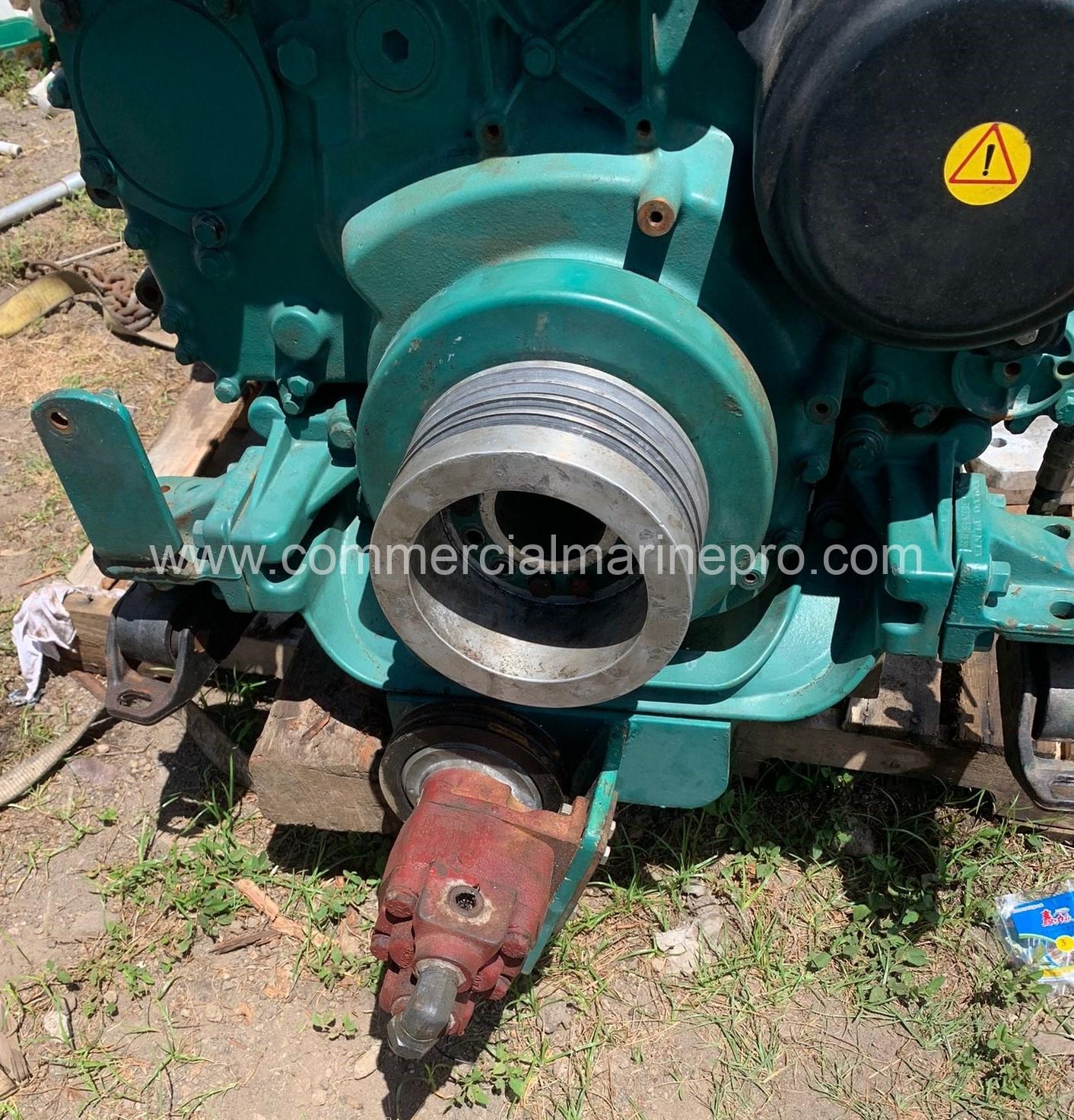 Pair Volvo D12 Marine Engines - 552hp - Heavy Duty Rated