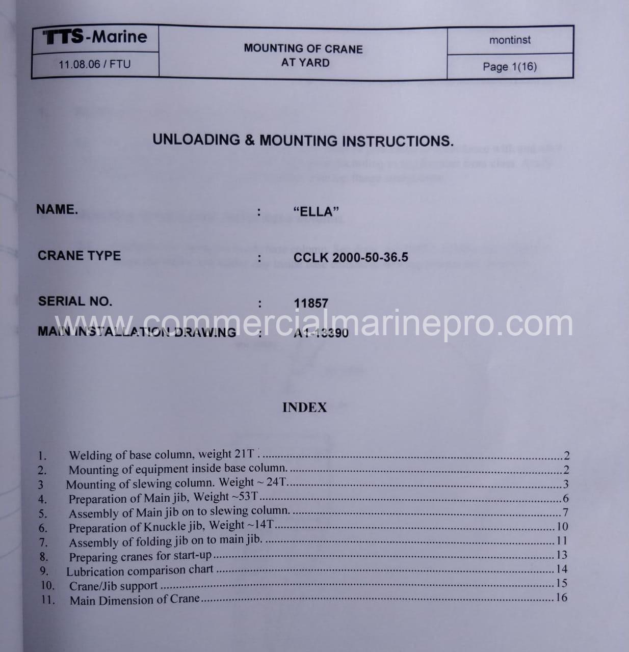 TTS Crane - 70 T - CCLKO_2000-70-36,5