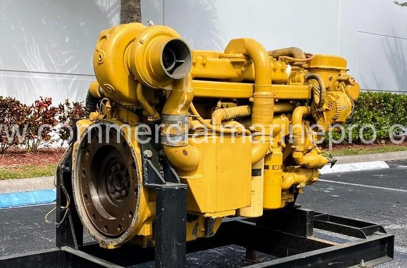 Single Caterpillar CAT 3176B Marine Propulsion Engine – Commercial ...