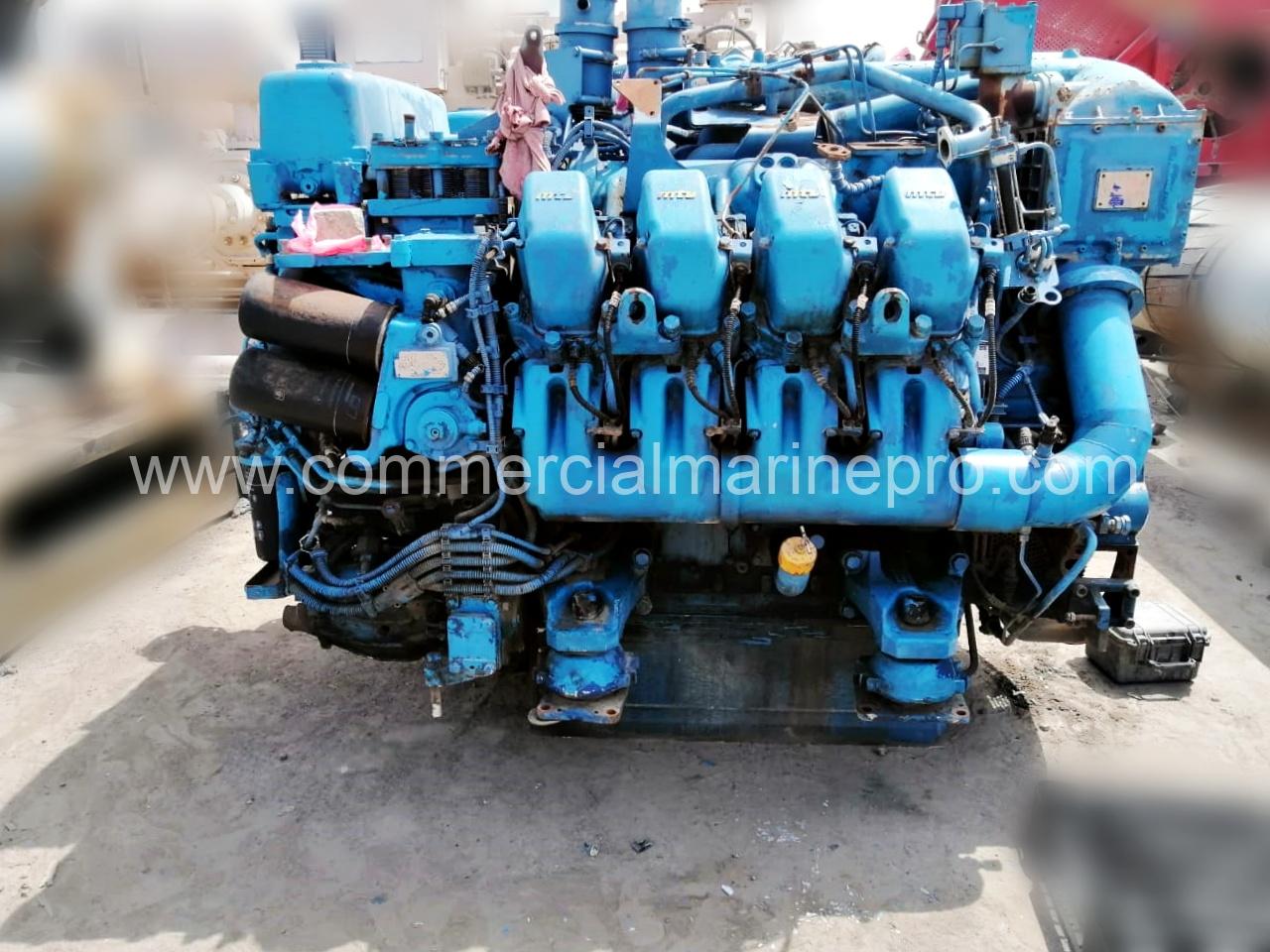 Pair Of MTU 8V4000 Marine Engines 880 kW @ 1800 RPM - Image 9
