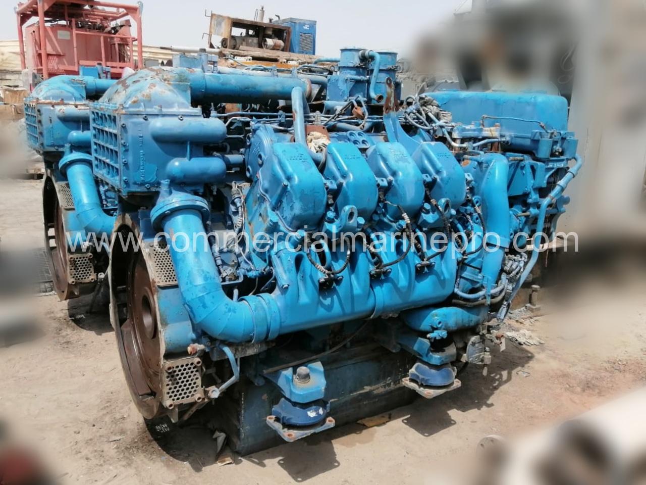 Pair Of MTU 8V4000 Marine Engines 880 kW @ 1800 RPM - Image 6