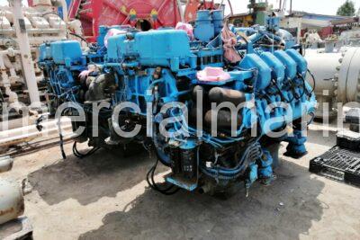 Pair Of MTU 8V4000 Marine Engines 880 kW @ 1800 RPM
