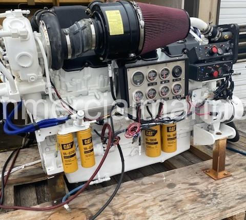 Pair CAT C32 Marine Propulsion Engines Rebuilt RXB