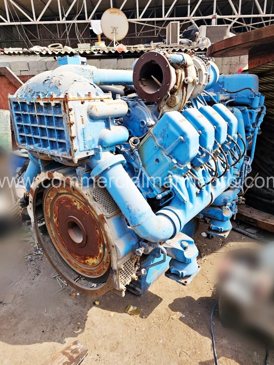 Pair Of MTU 8V4000 Marine Engines 880 kW @ 1800 RPM - Image 3