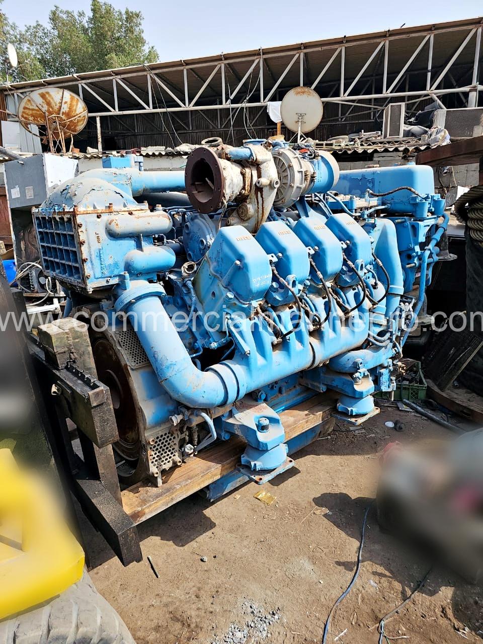 Pair Of MTU 8V4000 Marine Engines 880 kW @ 1800 RPM - Image 5