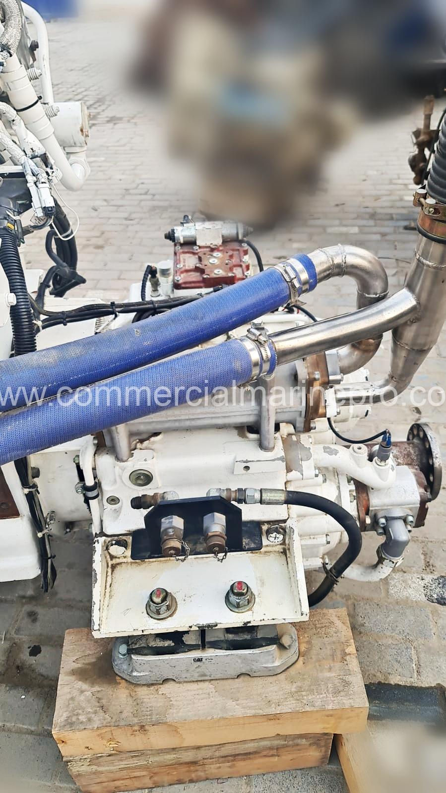 Caterpillar C32 Marine Engine with ZF 3050 Gearbox - Excellent Condition - Four Available - Image 6