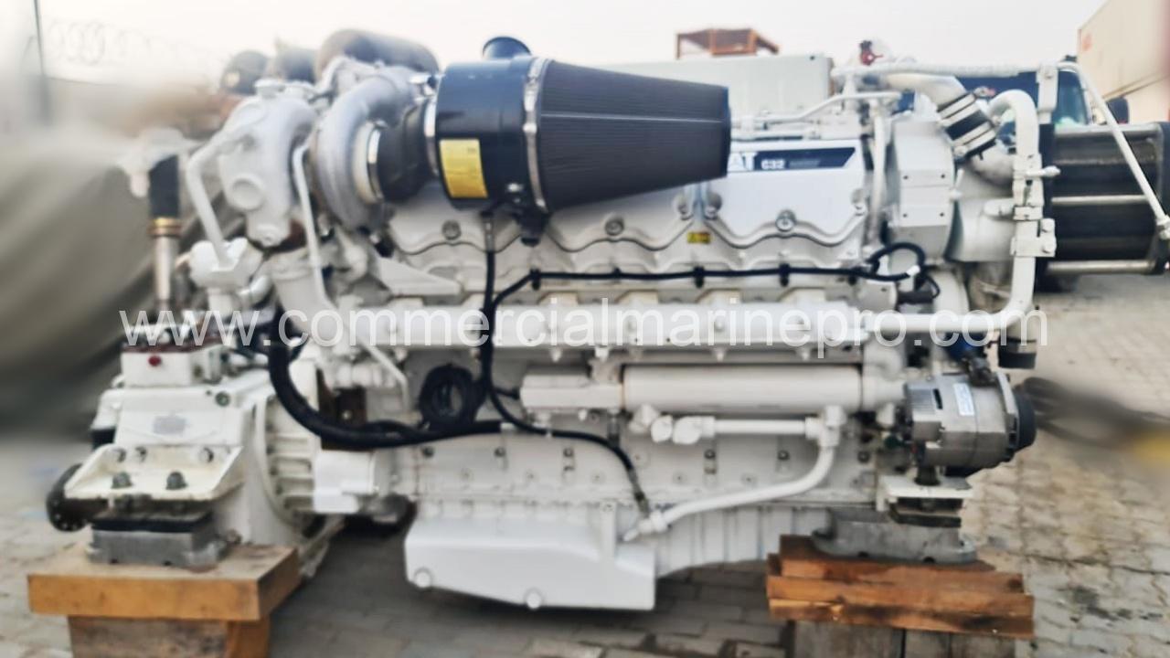Caterpillar C32 Marine Engine with ZF 3050 Gearbox - Excellent Condition - Four Available - Image 5
