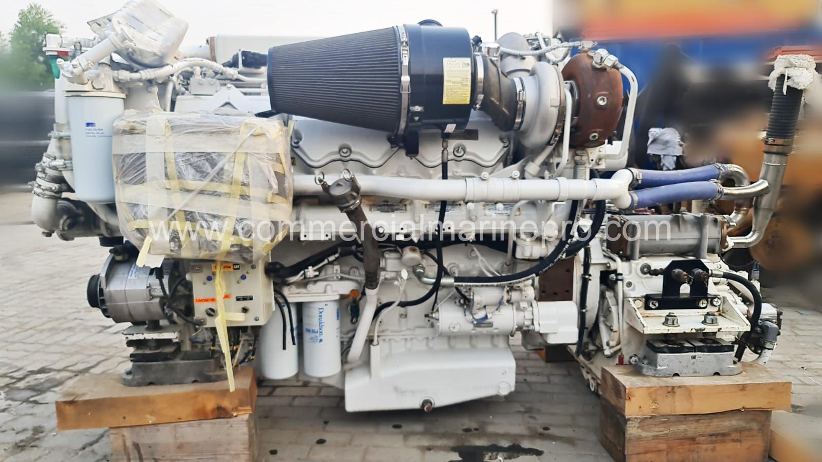 Caterpillar C32 Marine Engine with ZF 3050 Gearbox - Excellent Condition - Four Available - Image 10