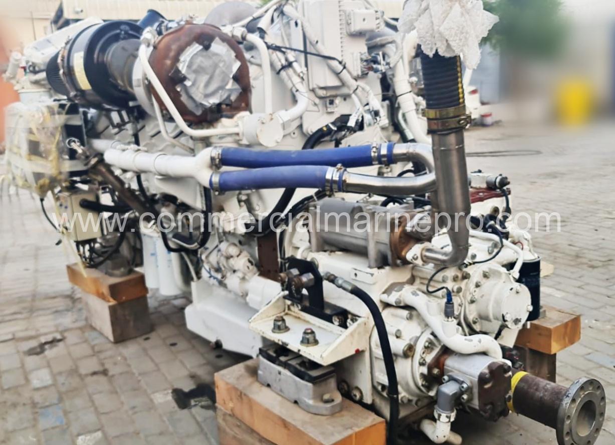 Caterpillar C32 Marine Engine with ZF 3050 Gearbox - Excellent Condition - Four Available - Image 11