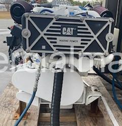 Pair CAT C32 Marine Propulsion Engines Rebuilt RXB