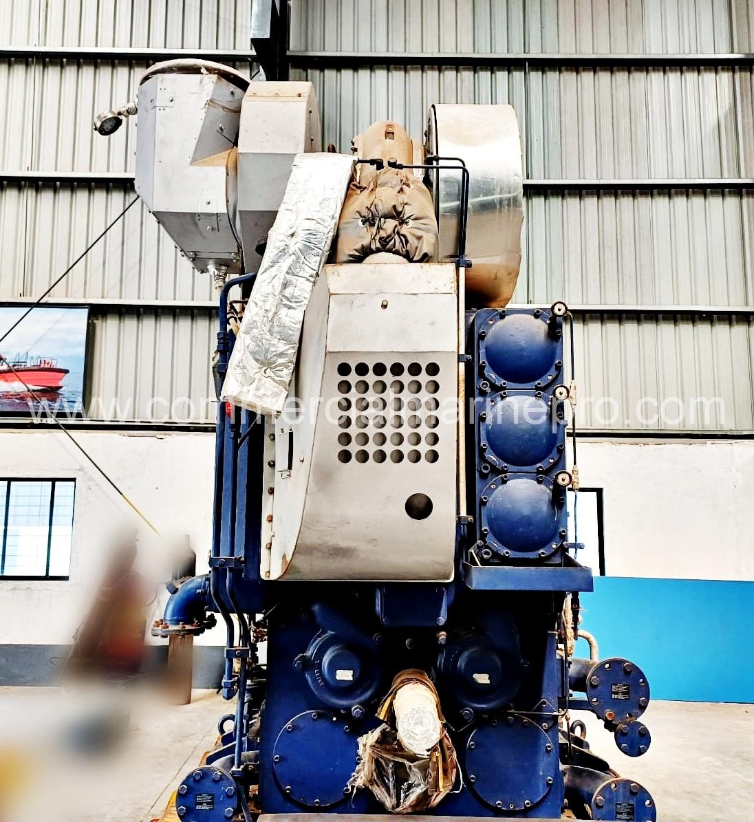 2008 Hyundai Himsen 8H 25/33 P Marine Propulsion Engine - Zero Hours - Image 4