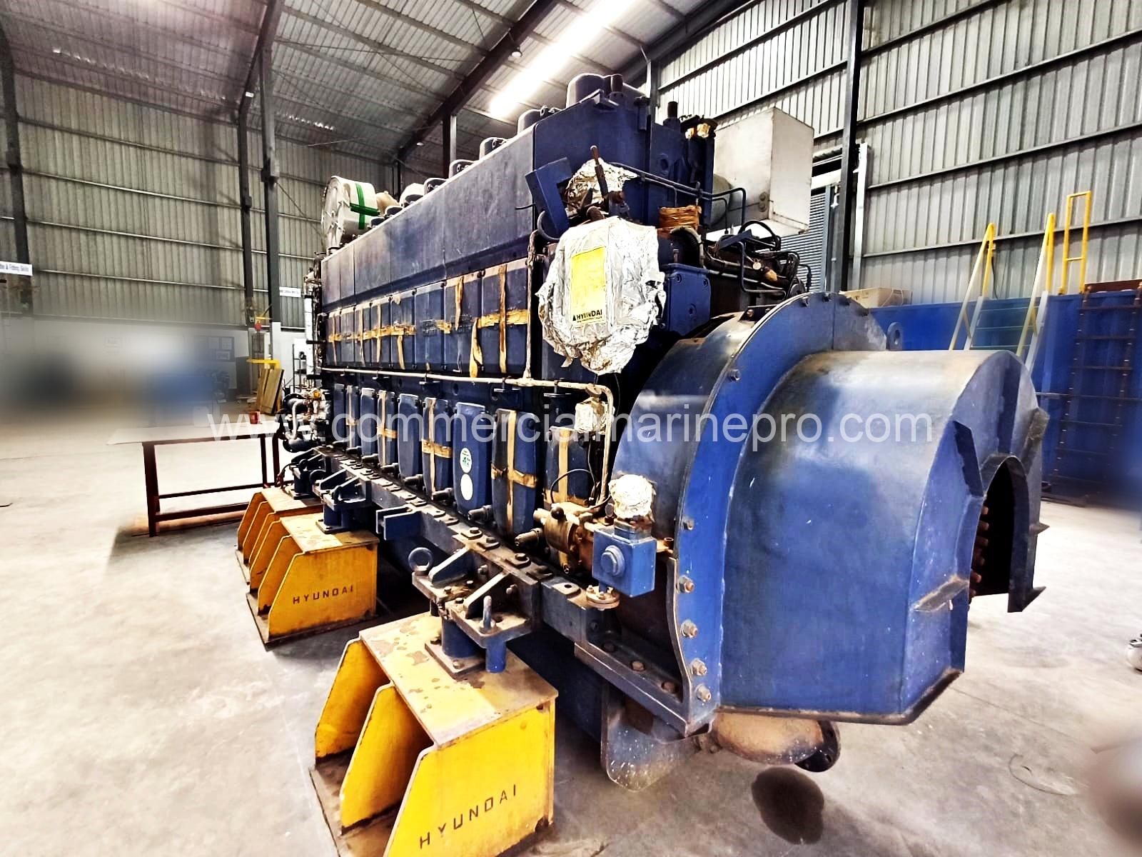 2008 Hyundai Himsen 8H 25/33 P Marine Propulsion Engine - Zero Hours - Image 6