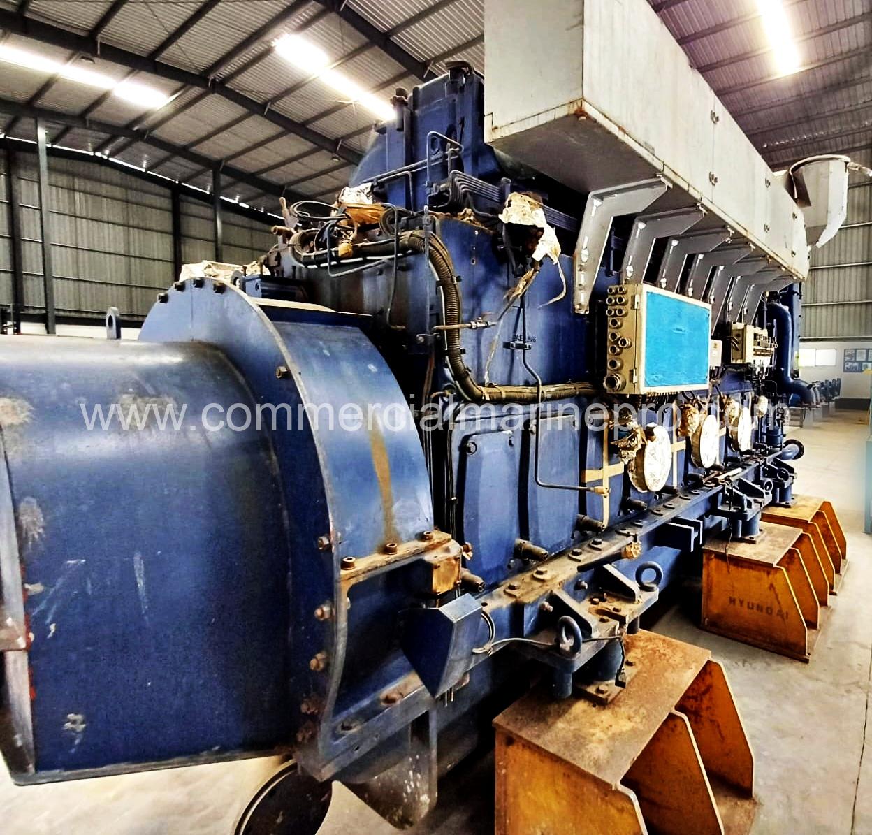 2008 Hyundai Himsen 8H 25/33 P Marine Propulsion Engine - Zero Hours - Image 5