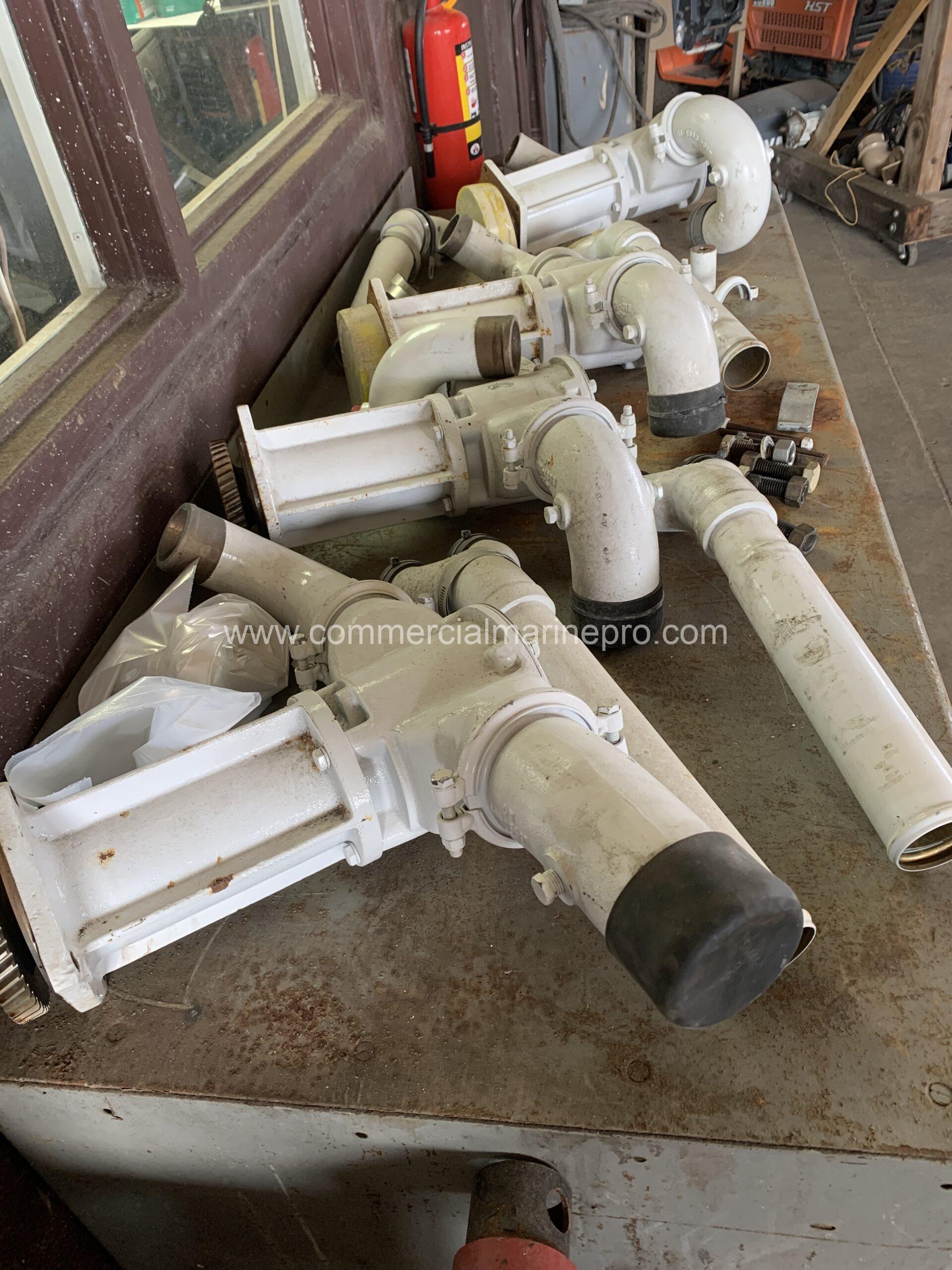 Caterpillar Heat Exchanger Seawater Pumps For Caterpillar C-32 Marine Engine - Never Used - Part Number 3047614 and Part Number G22012-02 - Image 3