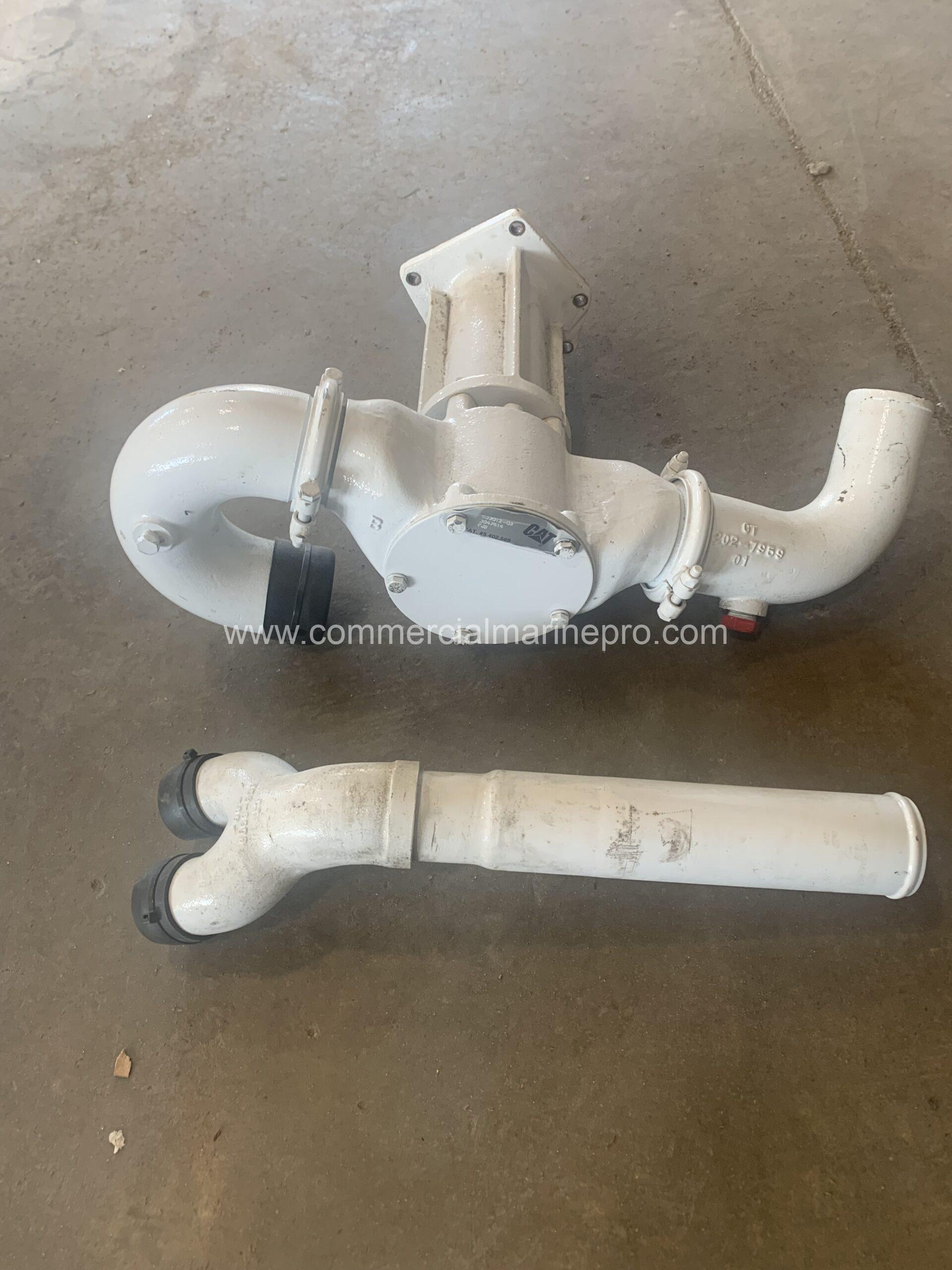 Caterpillar Heat Exchanger Seawater Pumps For Caterpillar C-32 Marine Engine - Never Used - Part Number 3047614 and Part Number G22012-02