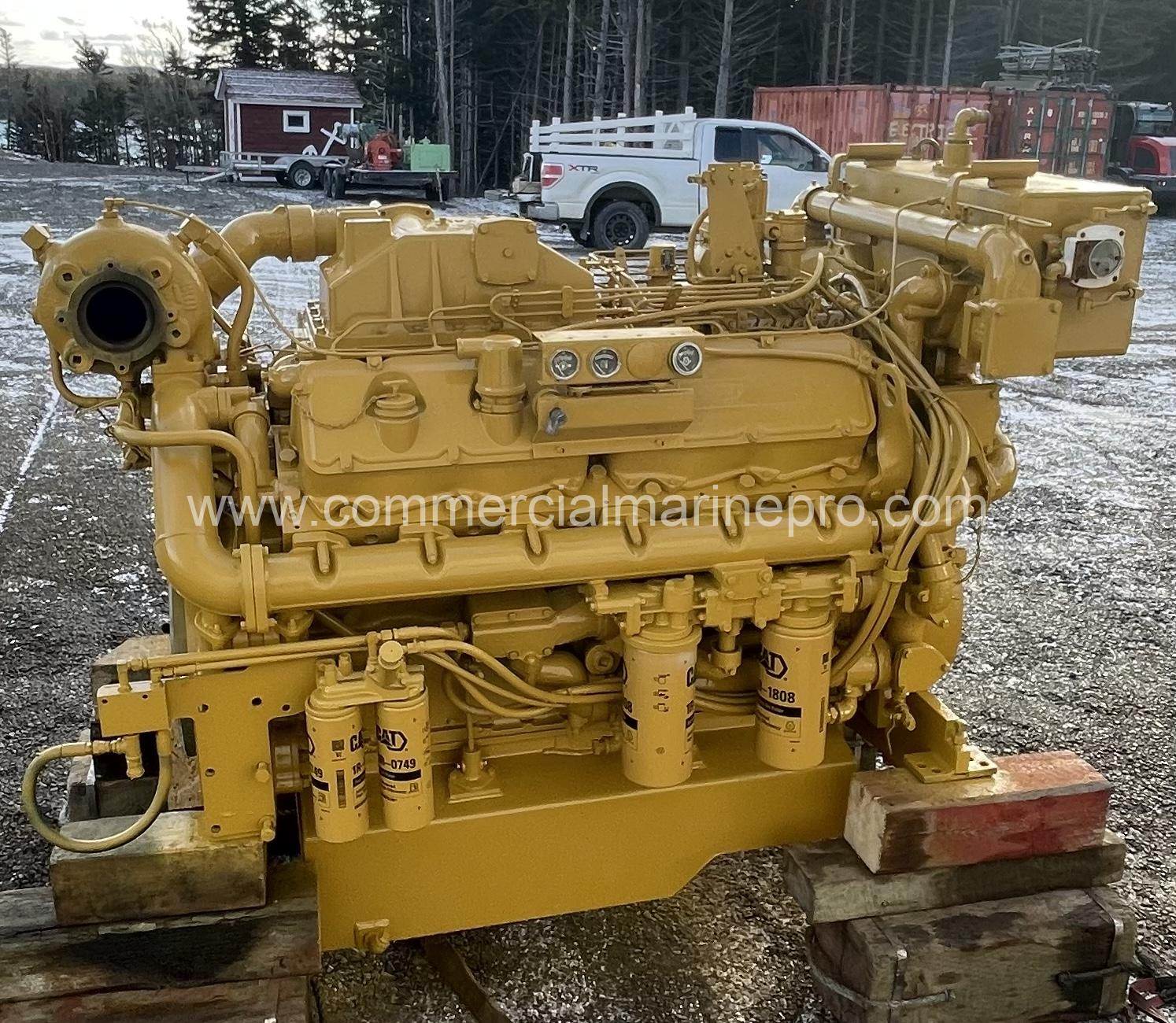 Caterpillar 3412DITA Rebuilt Marine Engine - Image 2