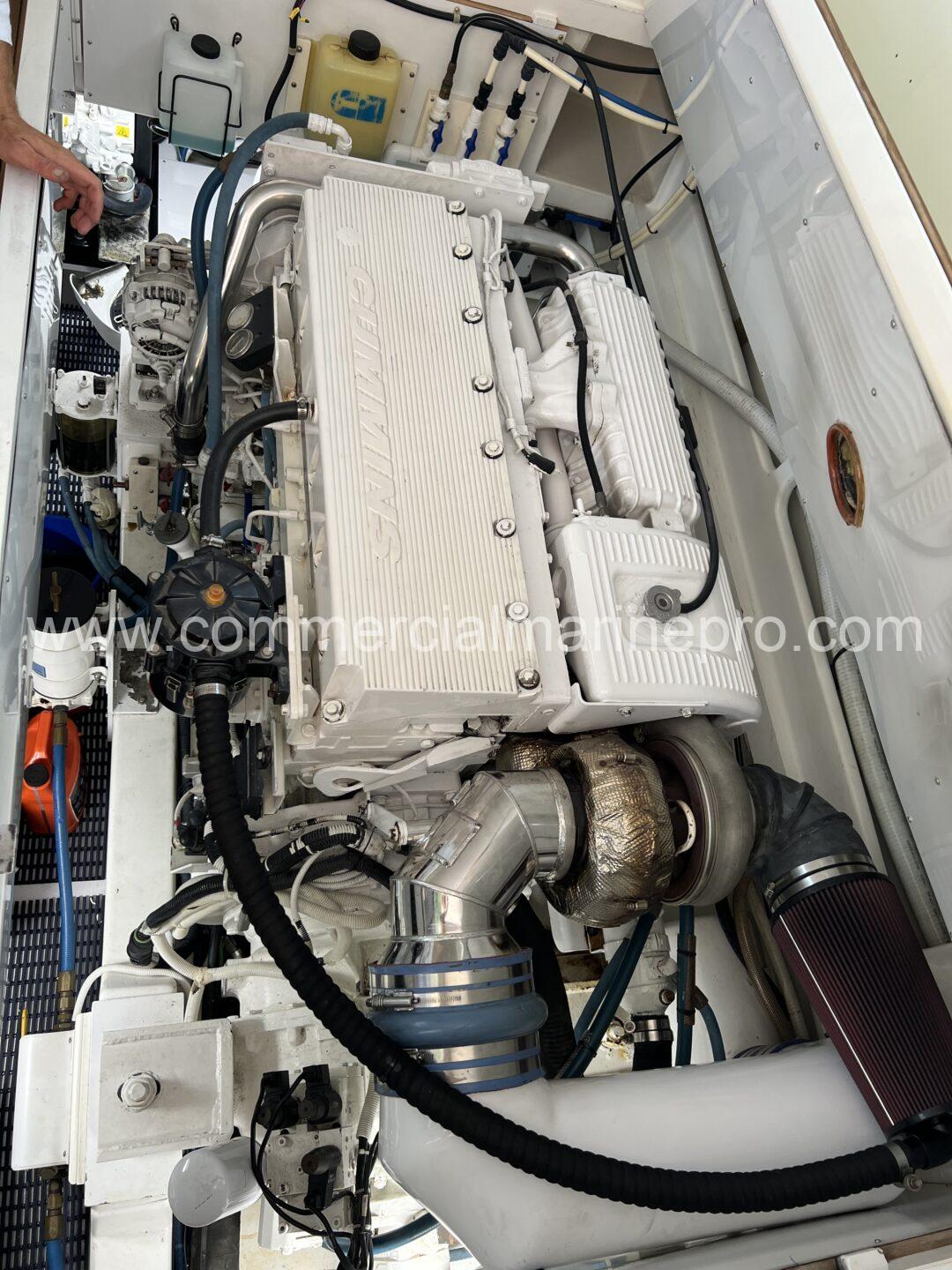 Pair Cummings QSM11 Marine Propulsion Engines 715HP