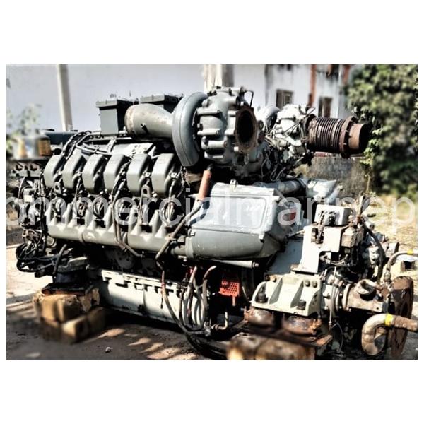 Single 2000 MTU 12V4000 M60 Marine Engine With Gearbox - Image 2