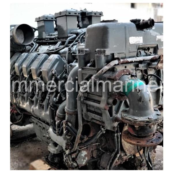 Single 2000 MTU 12V4000 M60 Marine Engine With Gearbox - Image 3