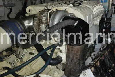 Single Cummins QSM11 Marine Propulsion Engine 715HP RTO