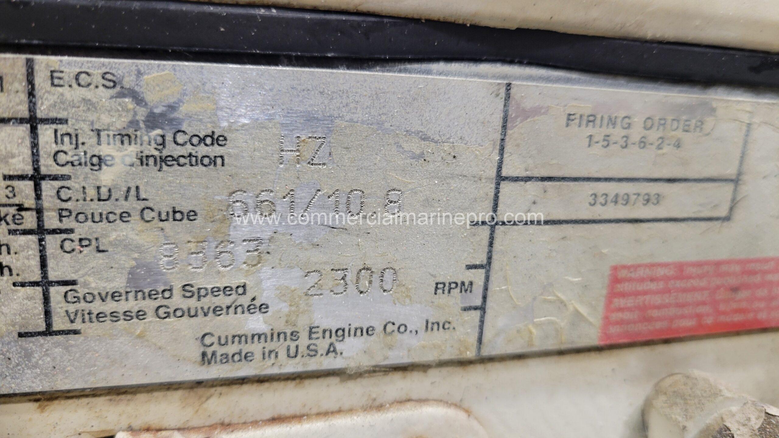 Cummins QSM11 Marine Engines