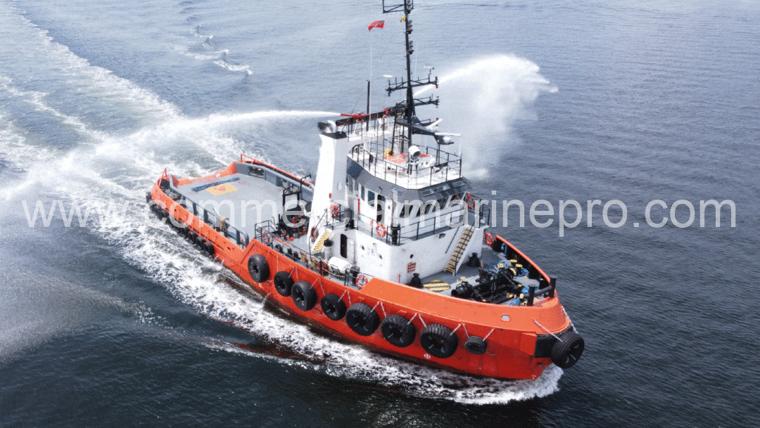 5000 hp AHTS Model Bow Tug