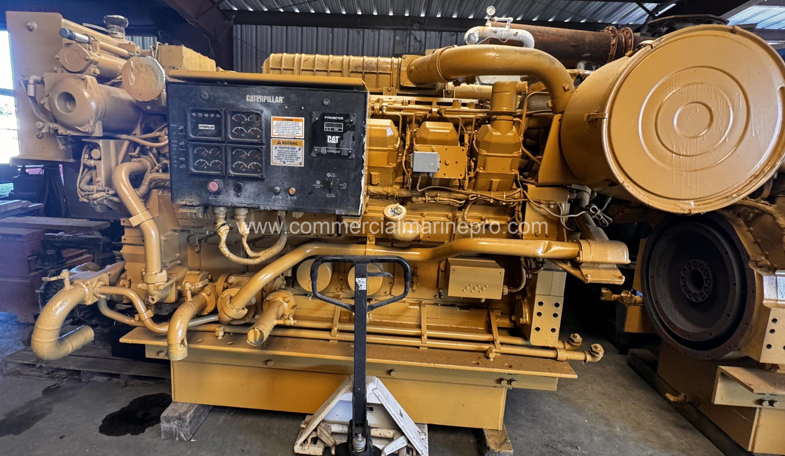Cat 3512B Marine Engine - 1500hp
