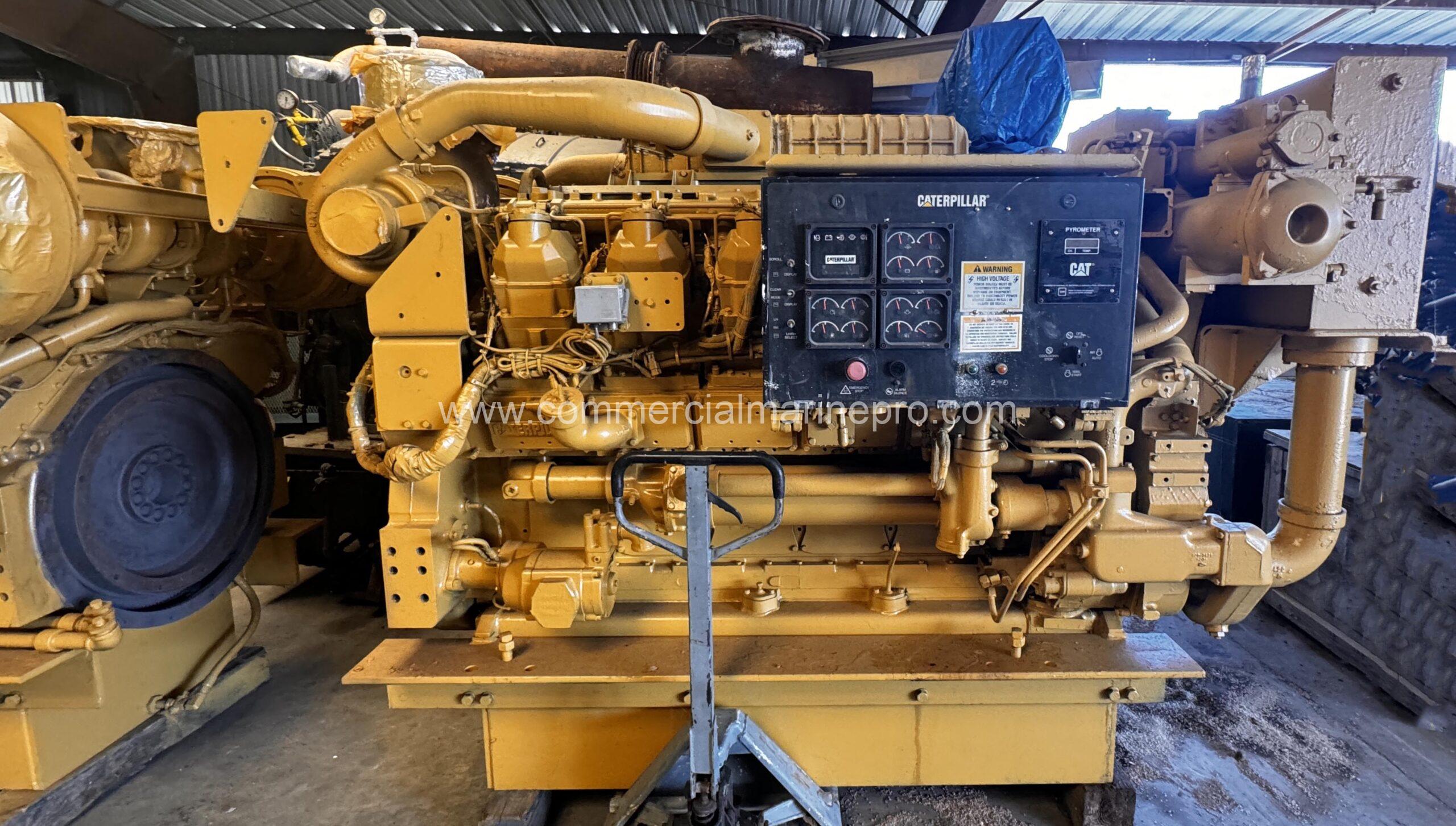 Cat 3512B Marine Engine - 1500hp