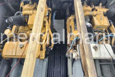 Pair of CAT 3208TA 375HP Marine