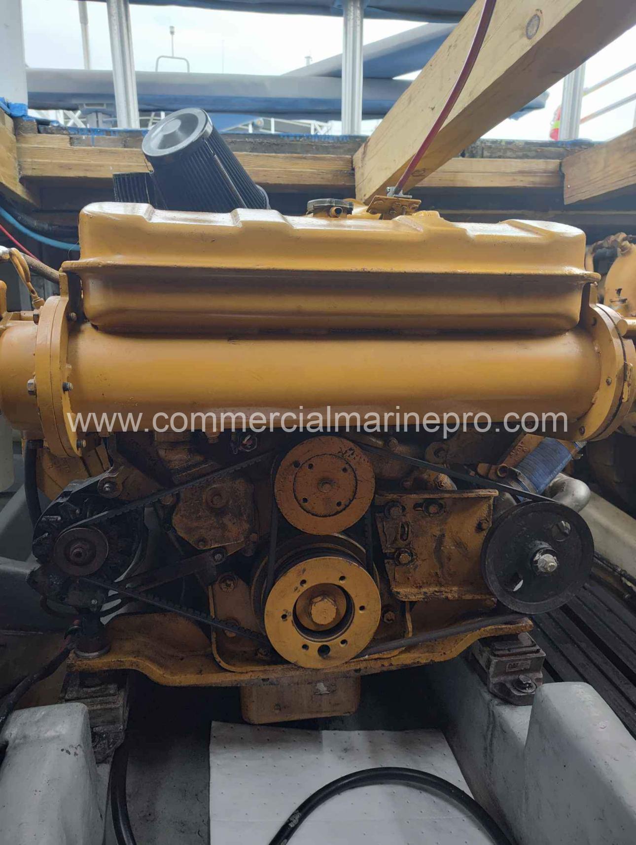 Pair of CAT 3208TA 375HP Marine - Image 7