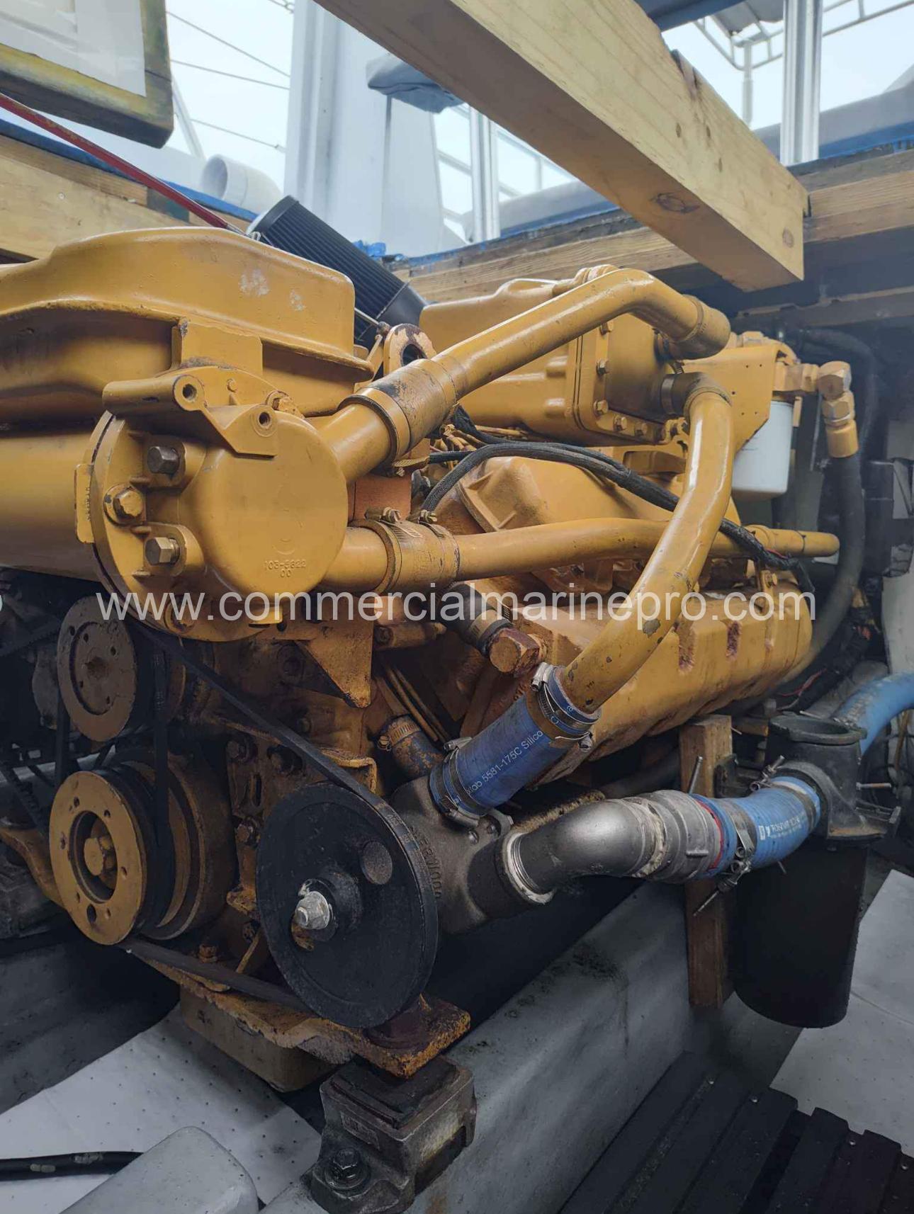 Pair of CAT 3208TA 375HP Marine - Image 5