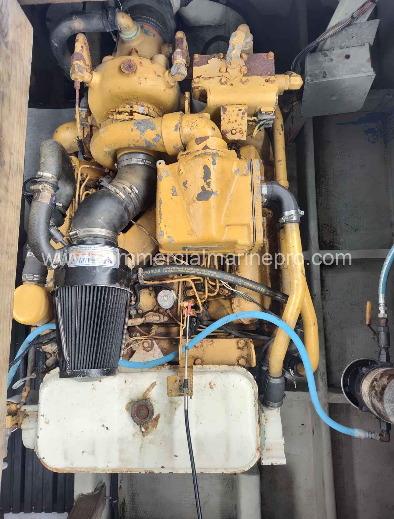 Pair of CAT 3208TA 375HP Marine - Image 4
