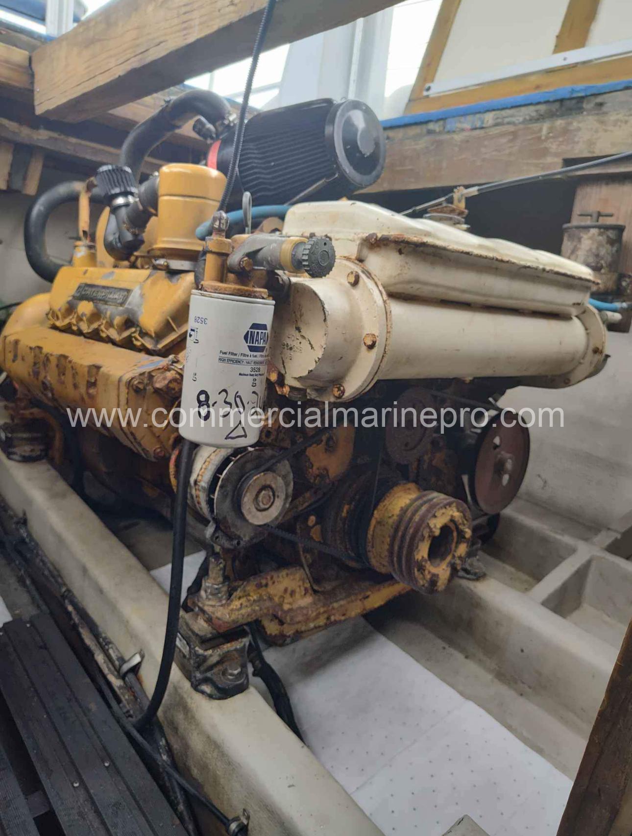 Pair of CAT 3208TA 375HP Marine - Image 3