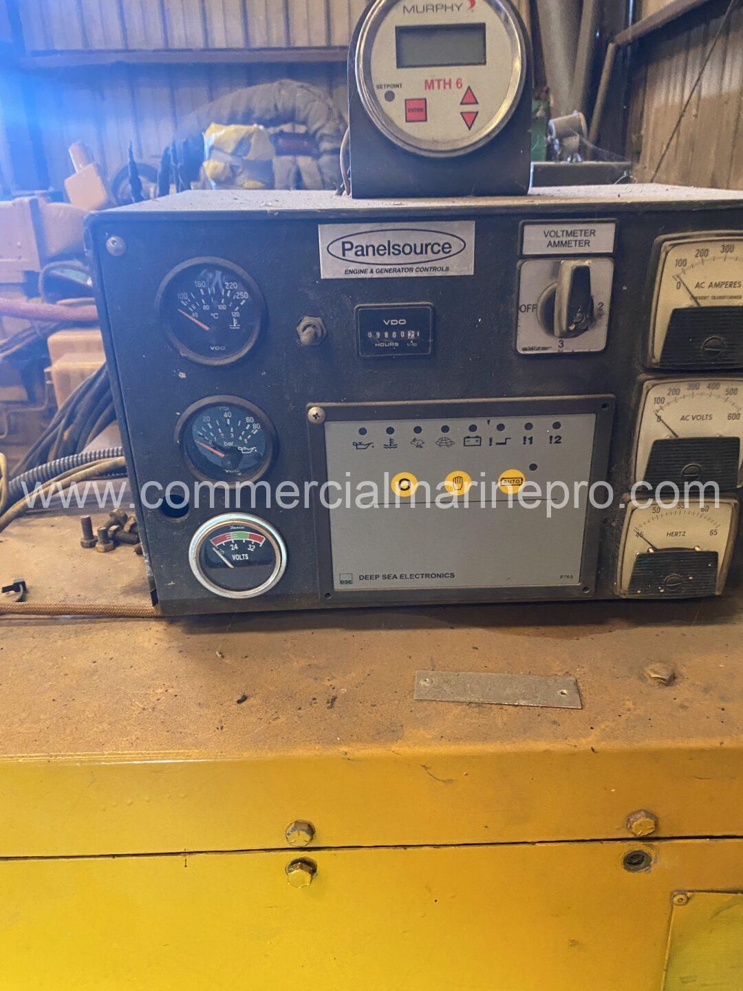 Pair CAT 3406 Marine Generators - 210kw