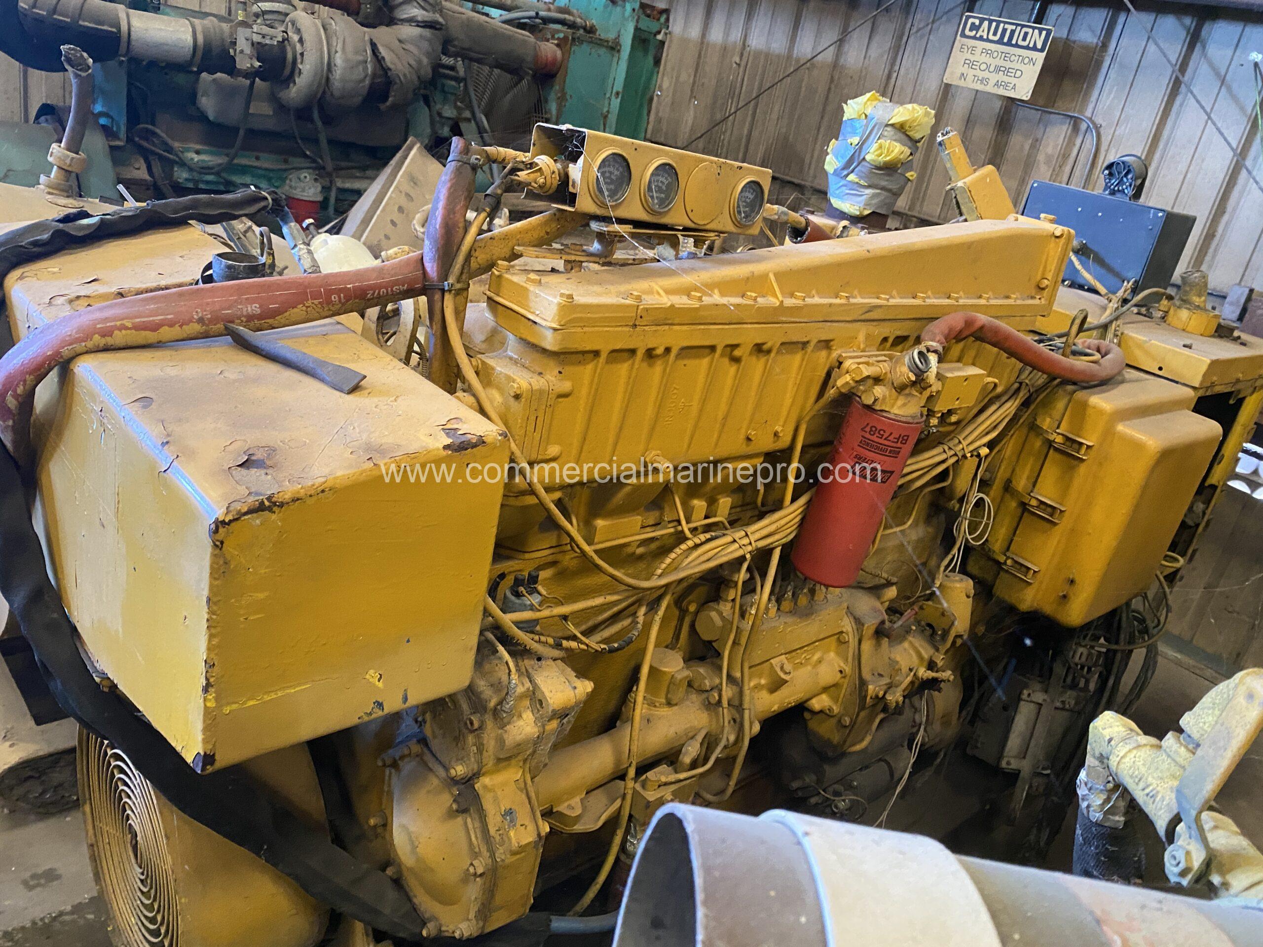 Pair CAT 3406 Marine Generators - 210kw