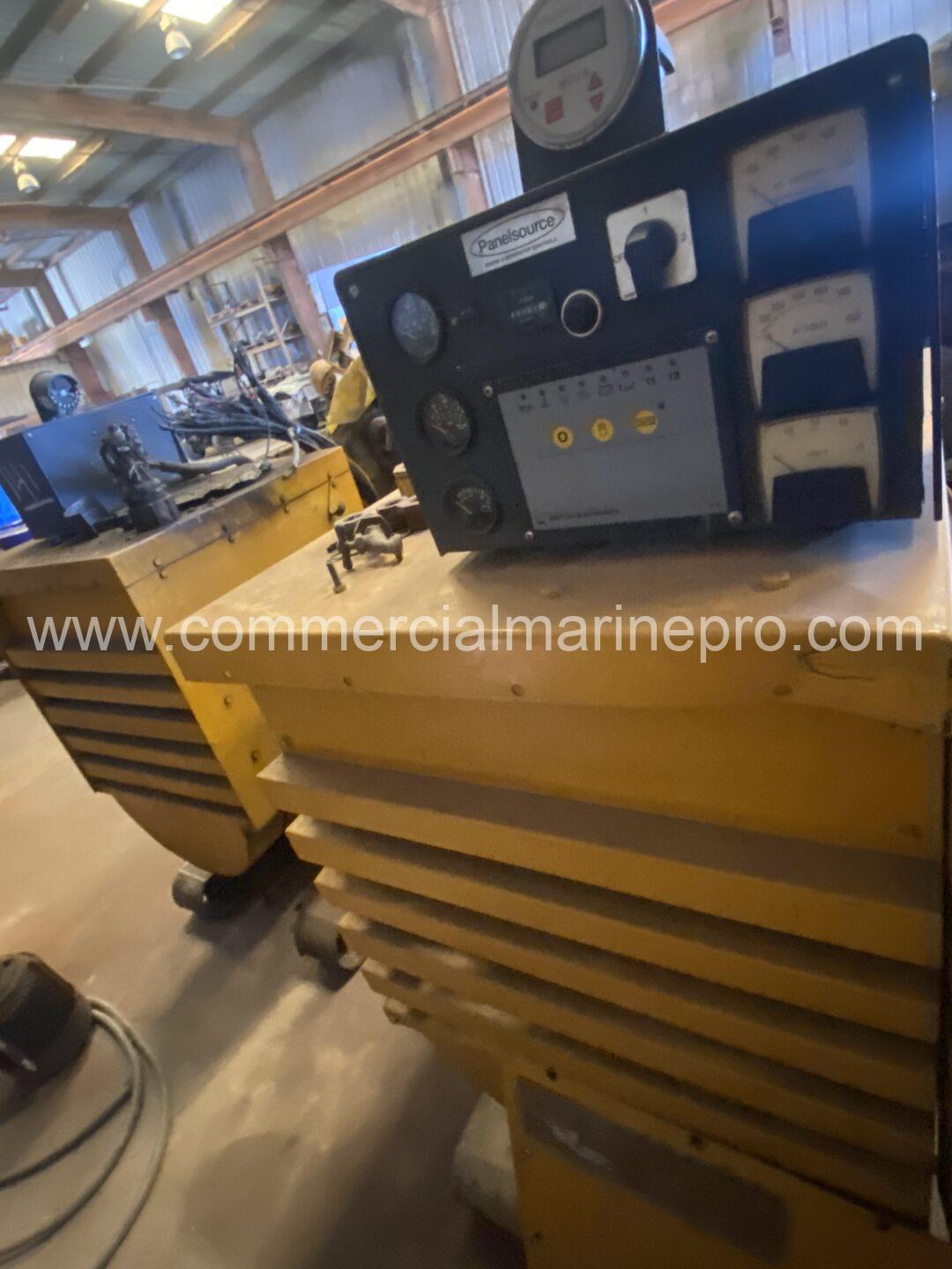 Pair CAT 3406 Marine Generators - 210kw