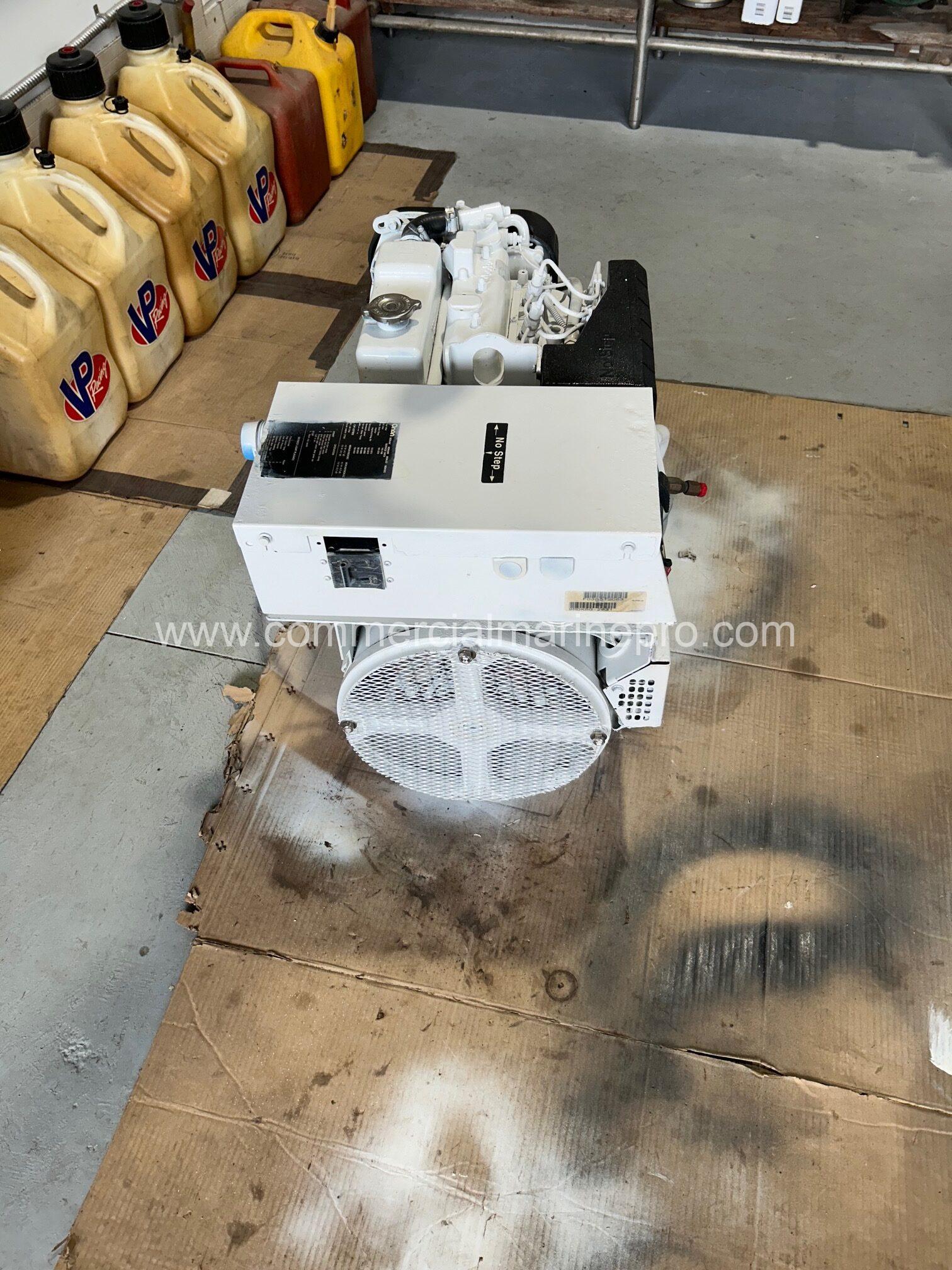 Pair Of 8.5kw Kubota Onan Marine Generators