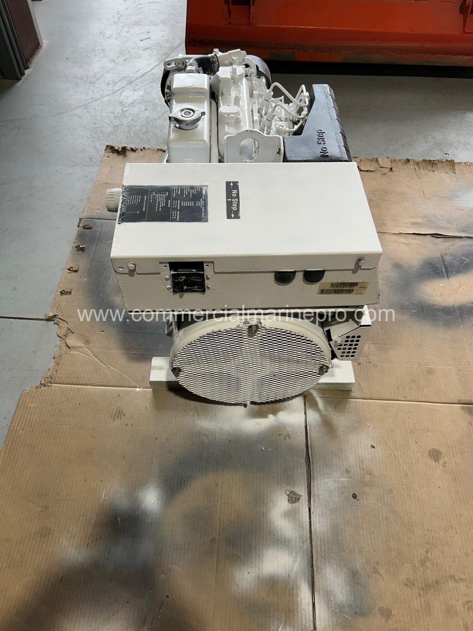 Pair Of 8.5kw Kubota Onan Marine Generators