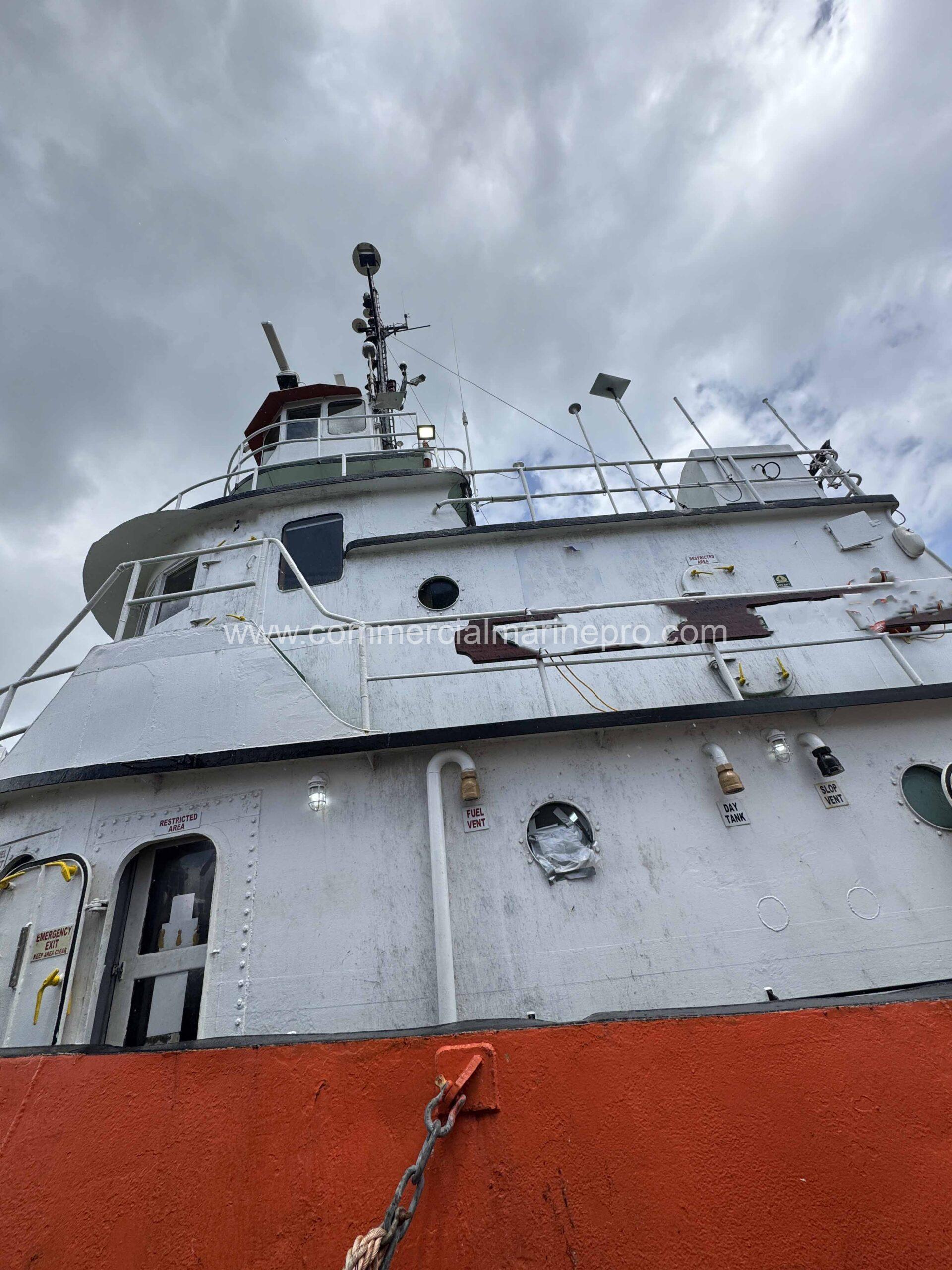 2500hp Model Bow Tug and 5000MT Binwall RORO Barge - Image 73