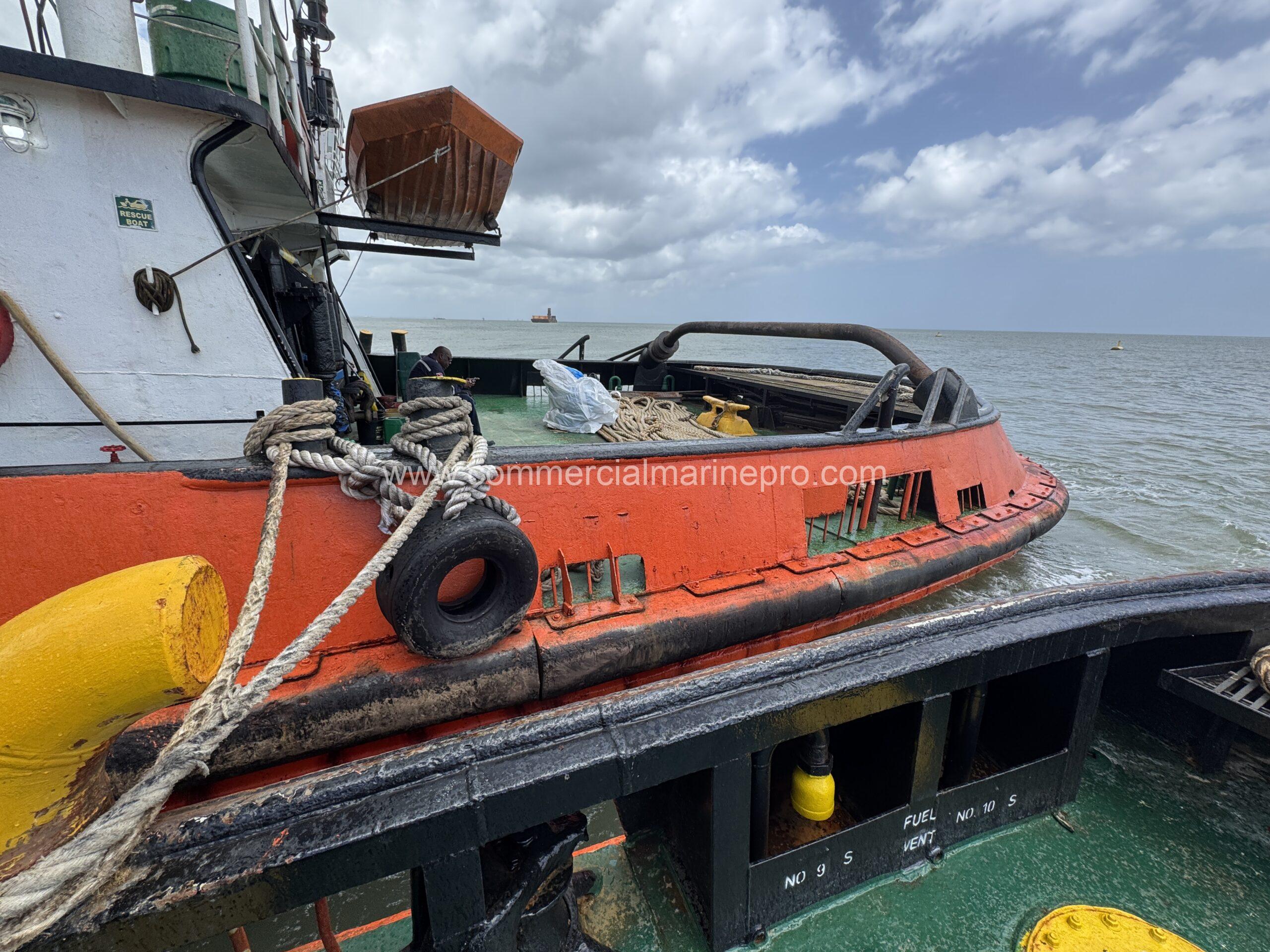 2500hp Model Bow Tug and 5000MT Binwall RORO Barge - Image 72