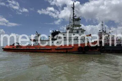 2500hp Model Bow Tug and 5000MT Binwall RORO Barge