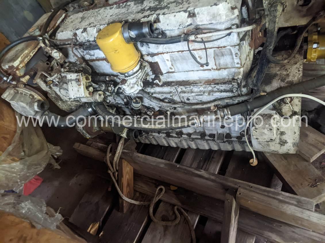 Single 3126 Caterpillar 350HP RTO Marine Engine